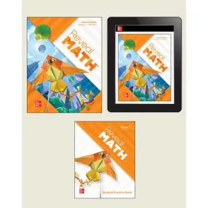 Reveal Math ©2022 Gr 3 Student Bundles (books + Wkbk + Digital License)
