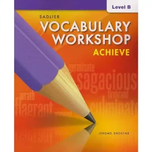 Vocabulary Workshop Achieve Se Gr 7 Lvl B