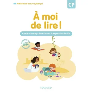 À Moi de Lire ! Cp (2024) - Cahier de Lecture, Compréhension et Expression Écrite