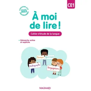 À Moi de Lire ! Ce1 (2025) - Cahier D’étude de la Langue