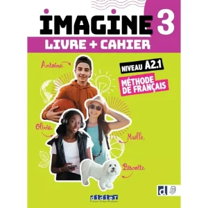 Imagine 3 Niv. A2.1 3 Unités Livre + Cahier + Didierfle.app